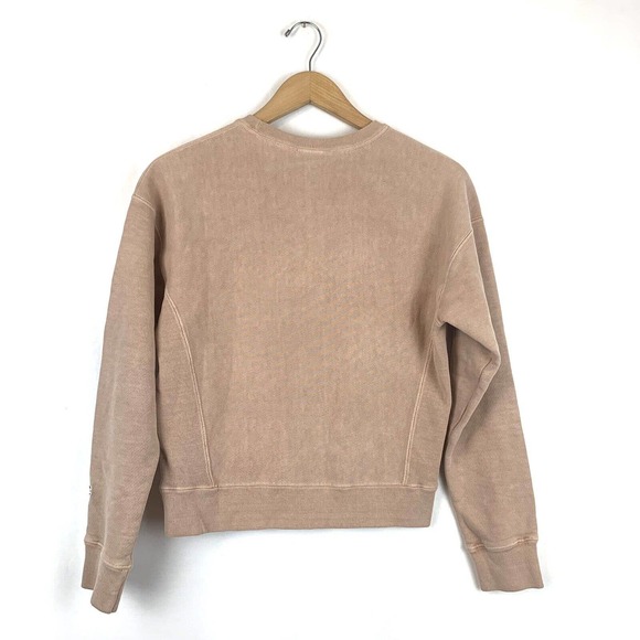 champion dusty pink reverse weave crew neck sweatshirt xs - Picture 5 of 6